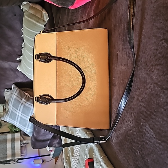 Kate Spade Madison Colorblock Saffiano Leather Medium Satchel - Picture 2 of 3